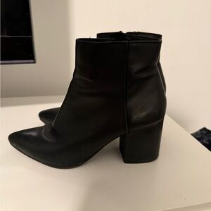 Aldo Black Ankle Booties